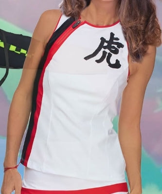 CAMISETA BLANCA SIN MANGAS JAPAN