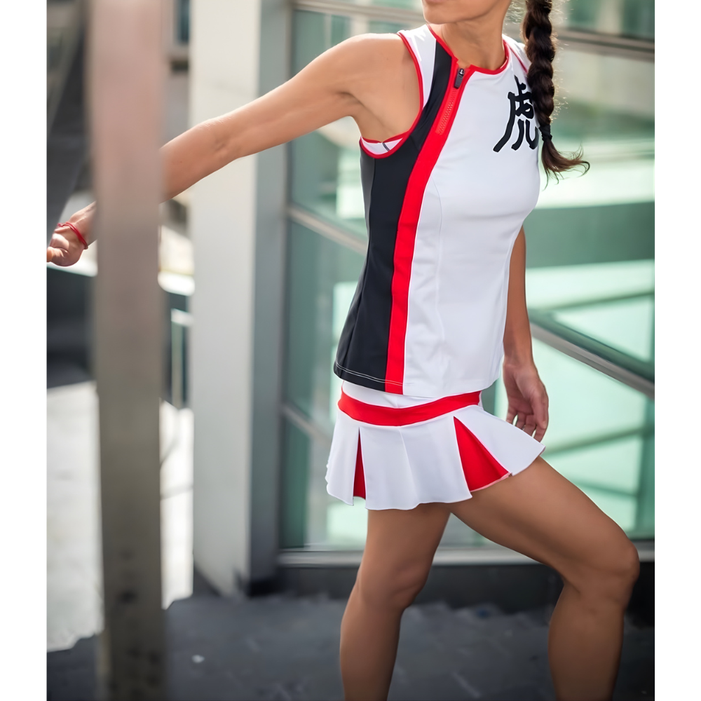 CAMISETA BLANCA SIN MANGAS JAPAN