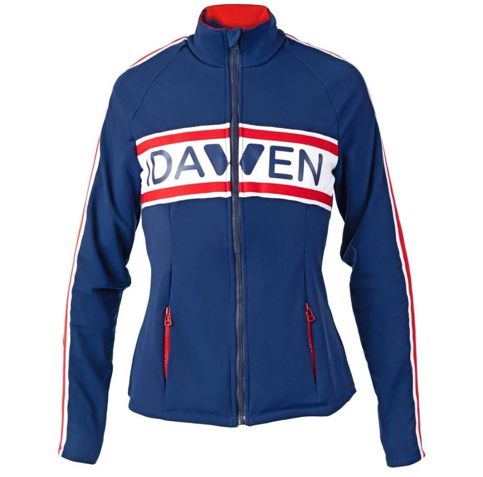 CHAQUETA DE CHÁNDAL AZUL, BLANCA Y ROJA